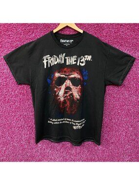 Ripple Junction "Friday the 13th" Jason Voorhees Horror Graphic T-Shirt Large